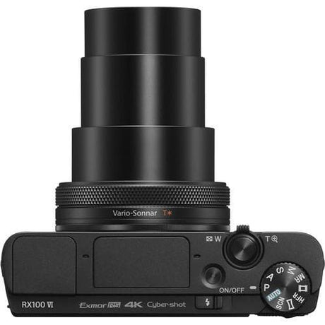 Cyber-shot DSC-RX100 VI Kompaktkamera – Schwarz + Carl Zeiss Vario-Sonnar T* 24-200 mm f/2,8–4,5