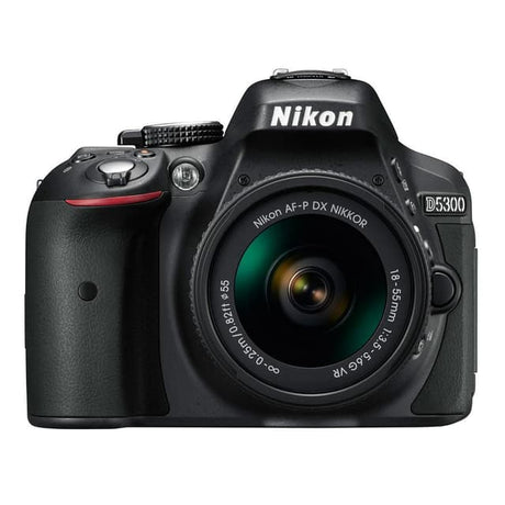 SLR D5300 - Schwarz + Nikon AF-P DX Nikkor 18-55mm f/3.5-5.6G VR f/3.5-5.6
