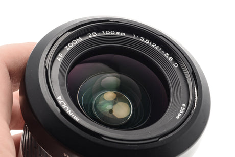 Minolta Dynax 500si + 28-100mm f3.5-5.6 D AF Zoom