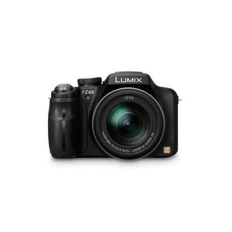 Panasonic DMC-FZ48 Kompaktkamera – Schwarz + Panasonic Leica DC Vario-Elmarit 4,5–108 mm f/2,8–5,2 ASPH f/2,8–5,2