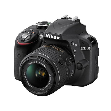 D3300 Spiegelreflexkamera - Schwarz + Nikon AF-S DX Nikkor 55-200mm f/4-5.6G ED