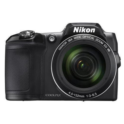 Nikon Coolpix L840 Kamera - Schwarz + Nikon Nikkor 38-fach optischer Weitwinkelzoom ED VR 22,5–855 mm f/3–6,5