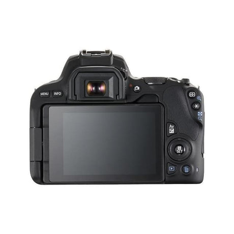 Canon EOS 200D SLR - Schwarz + Canon EF-S 18-55mm f/4-5.6 IS STM