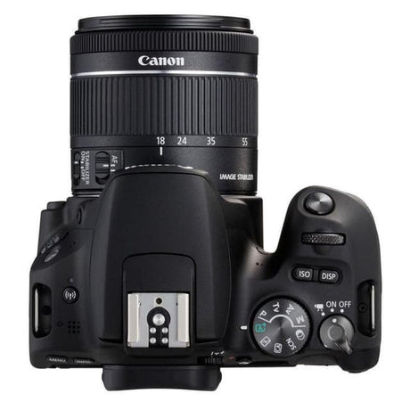 Canon EOS 200D SLR - Schwarz + Canon EF-S 18-55mm f/4-5.6 IS STM