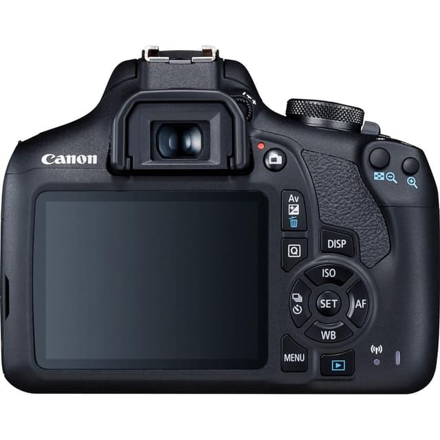 EOS 2000D SLR - Black + Canon Zoom Lens EF-S 18-55mm f/3.5-5.6 IS II f/3.5-5.6 IS II de segunda mano en Camera Market