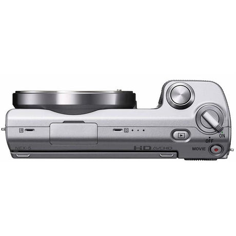 Alpha NEX-5K – Silber + Sony 18–55 mm f/3.5–5.6