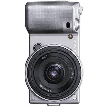 Alpha NEX-5K – Silber + Sony 18–55 mm f/3.5–5.6