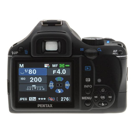 KX Reflex - Schwarz + Pentax SMC Pentax-DAL 18-55mm f/3.5-5.6 AL f/3.5-5.6