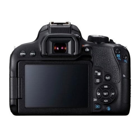 EOS 800D SLR – Schwarz + Canon EF-S 18-55 mm f/4-5.6 IS STM