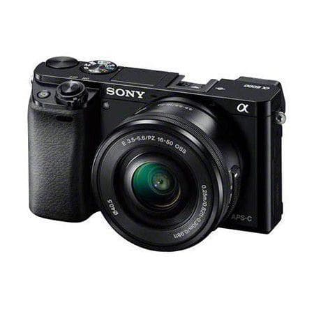 Sony A6000 – Schwarz + Sony E 16-50 mm f/3.5-5.6 PZ OSS · Hauptbild