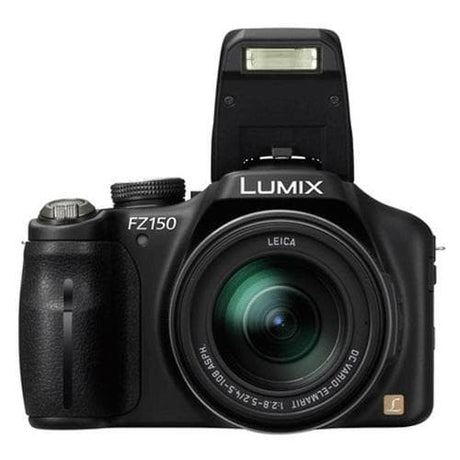Lumix Bridgekamera DMC-FZ150 - Schwarz + Leica DC Vario-Elmarit 25-600mm f/2.8-5.2 ASPH.