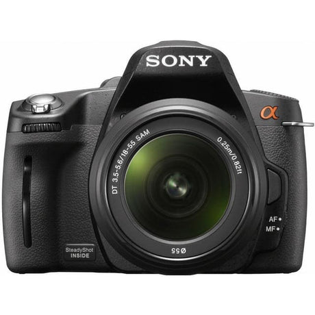 Sony Alpha DSLR-A390 - Schwarz + Sony DT 18-55mm f/3.5-5.6 SAM Objektiv
