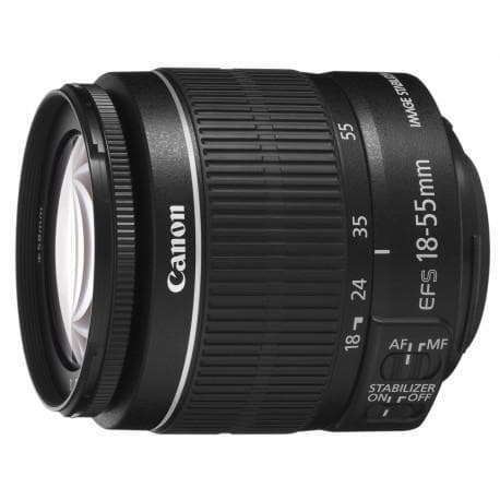 Canon EOS 1000D Spiegelreflexkamera - Schwarz + Canon EF-S 18-55mm f/3.5-5.6 IS II Objektiv