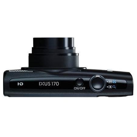 IXUS 170 Kompaktkamera - Schwarz + Canon Zoomobjektiv 12x IS 25–300mm f/3.6–7.0