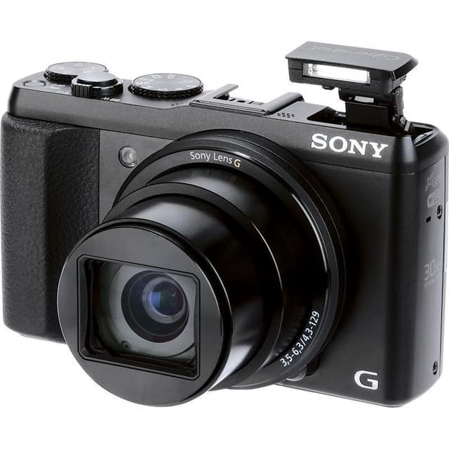 Cyber-shot DSC-HX50 Compact Camera - Black + Sony G 30X Optical Zoom 24-720mm f/3.5-6.3 f/3.5-6.3 de segunda mano en Camera M