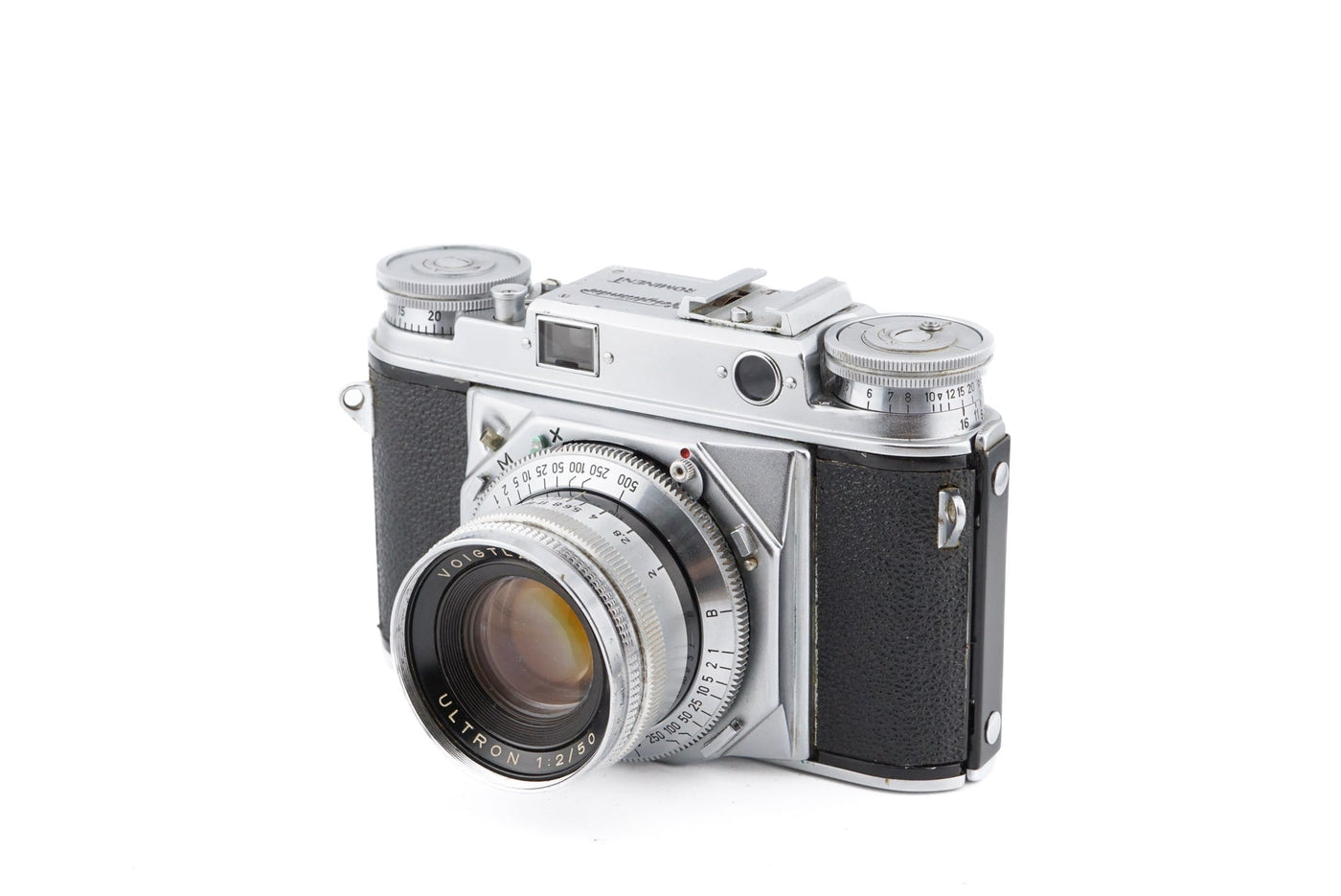 Voigtländer Prominent I + 50mm f2 Ultron · Hauptbild