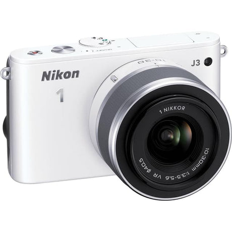 Andere 1 J3 – Weiß + Nikon 1 Nikkor 10–30 mm f/3,5–5,6 VR f/3,5–5,6