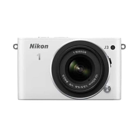 Andere 1 J3 – Weiß + Nikon 1 Nikkor 10–30 mm f/3,5–5,6 VR f/3,5–5,6