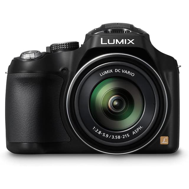 Lumix DMC-FZ72 Bridge Camera - Black + Panasonic Lumix DC Vario ASPH 60X Optical Zoom 20-1200mm f/2.8-5.9 f/2.8-5.9 de segund