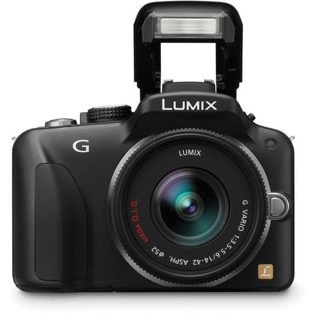 Panasonic DMC-G3K - Schwarz + Panasonic Lumix G Vario 14-42 mm F/3.5-5.6 ASPH OIS f/3.5-5.6 · Hauptbild