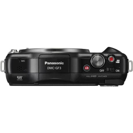 Panasonic DMC-GF3 - Schwarz + Panasonic Lumix G Vario 14-42 mm f/3.5-5.6