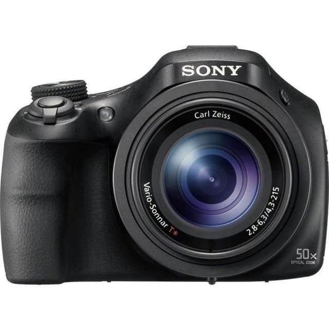 CyberShot DSC-HX400V Bridge-Kamera – Schwarz Carl Zeiss Vario-Sonnar F2.8–6.3 · Hauptbild