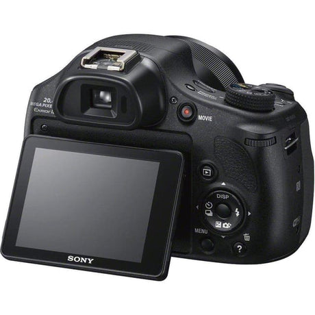 CyberShot DSC-HX400V Bridge-Kamera – Schwarz Carl Zeiss Vario-Sonnar F2.8–6.3