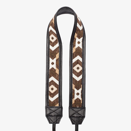 Limited Edition - Jaipur #116 - Stoff & Leder Kameragurt