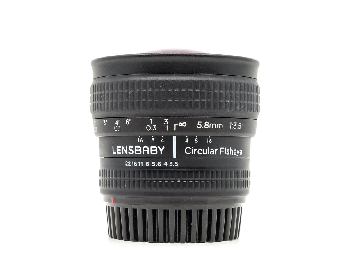 Lensbaby 5.8mm f/3.5 Circular Fisheye - Canon EF Fit · Hauptbild