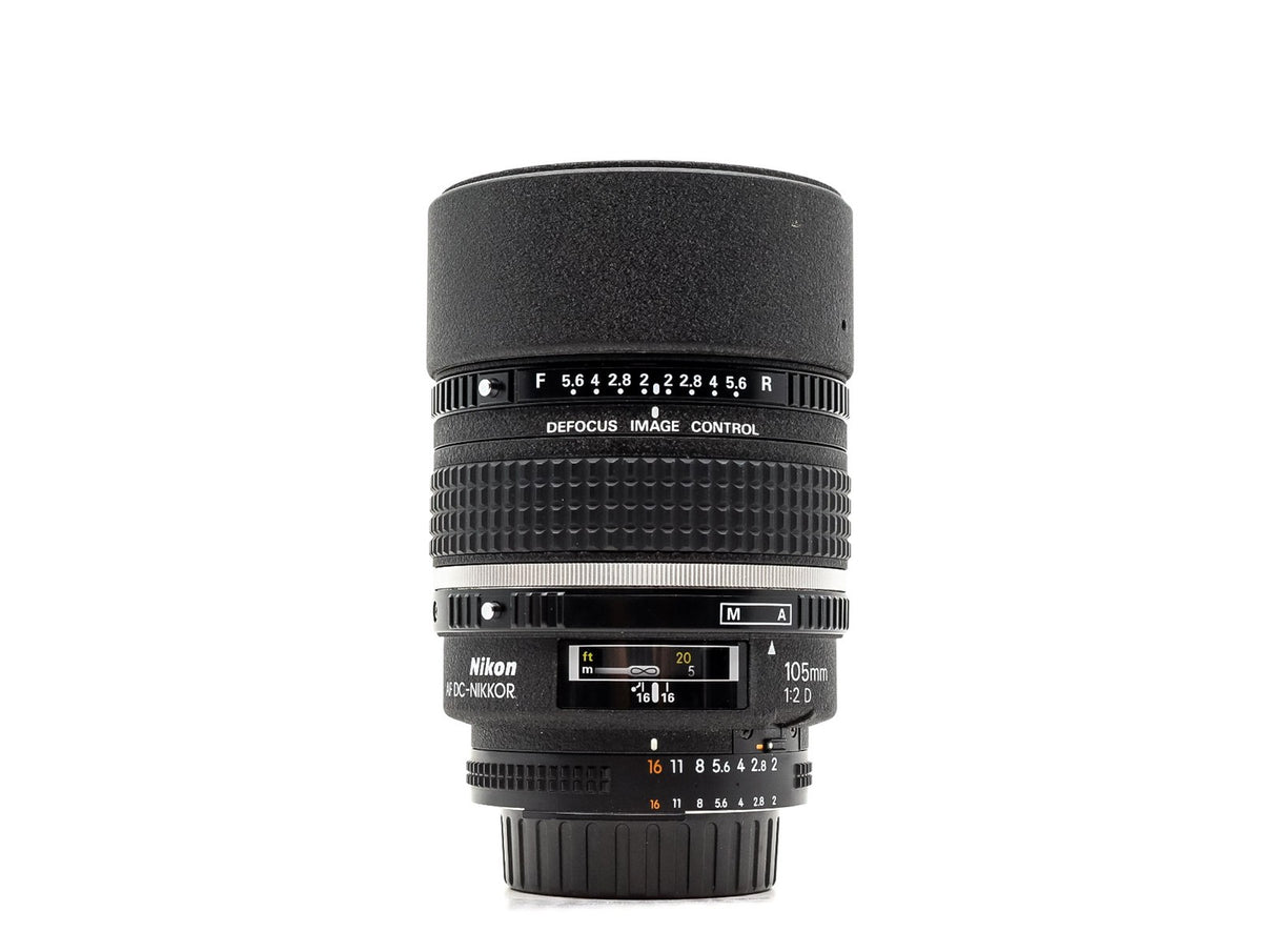 Nikon AF DC Nikkor 105mm f/2D · Hauptbild