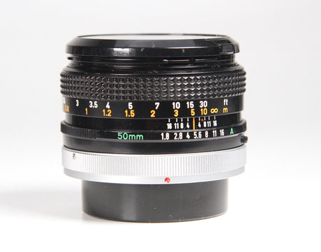 Canon FD 50mm 1:1.8 S.C. Festbrennweite für Analogkameras
