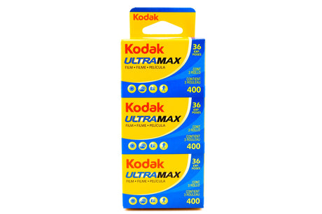 Kodak Ultramax 400 (35mm) 36 Aufnahmen 3er-Pack