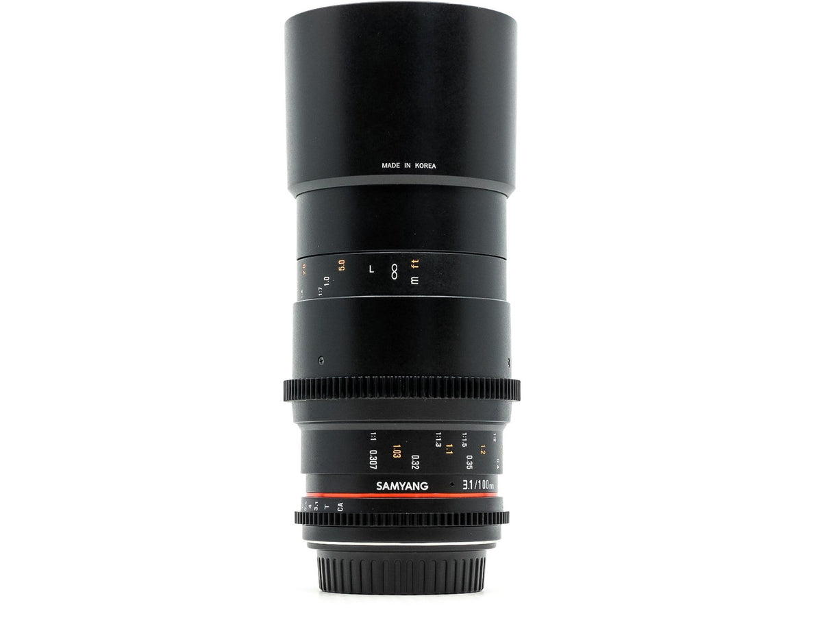 Samyang 100mm T3.1 ED UMC Macro - Canon EF fit · Hauptbild
