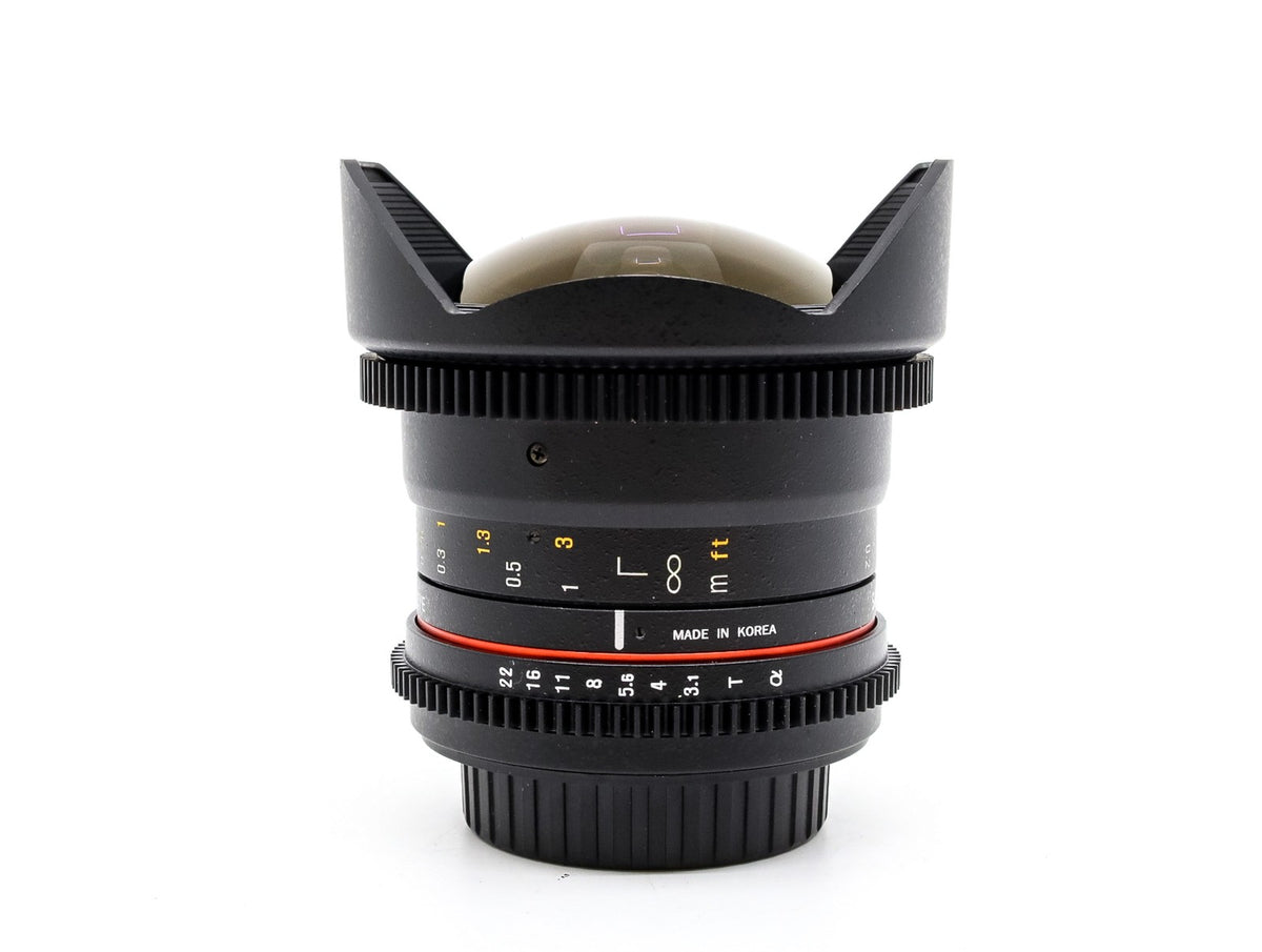Samyang 12mm T3.1 Cine VDSLR ED AS NCS Fisheye - Sony FE Fit · Hauptbild