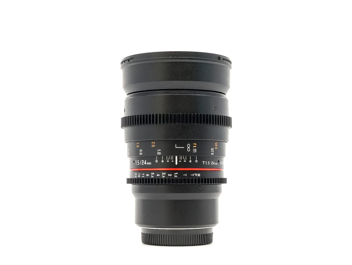 Samyang 24mm T1.5 VDSLR ED AS IF UMC II - Micro Four Thirds Fit · Hauptbild