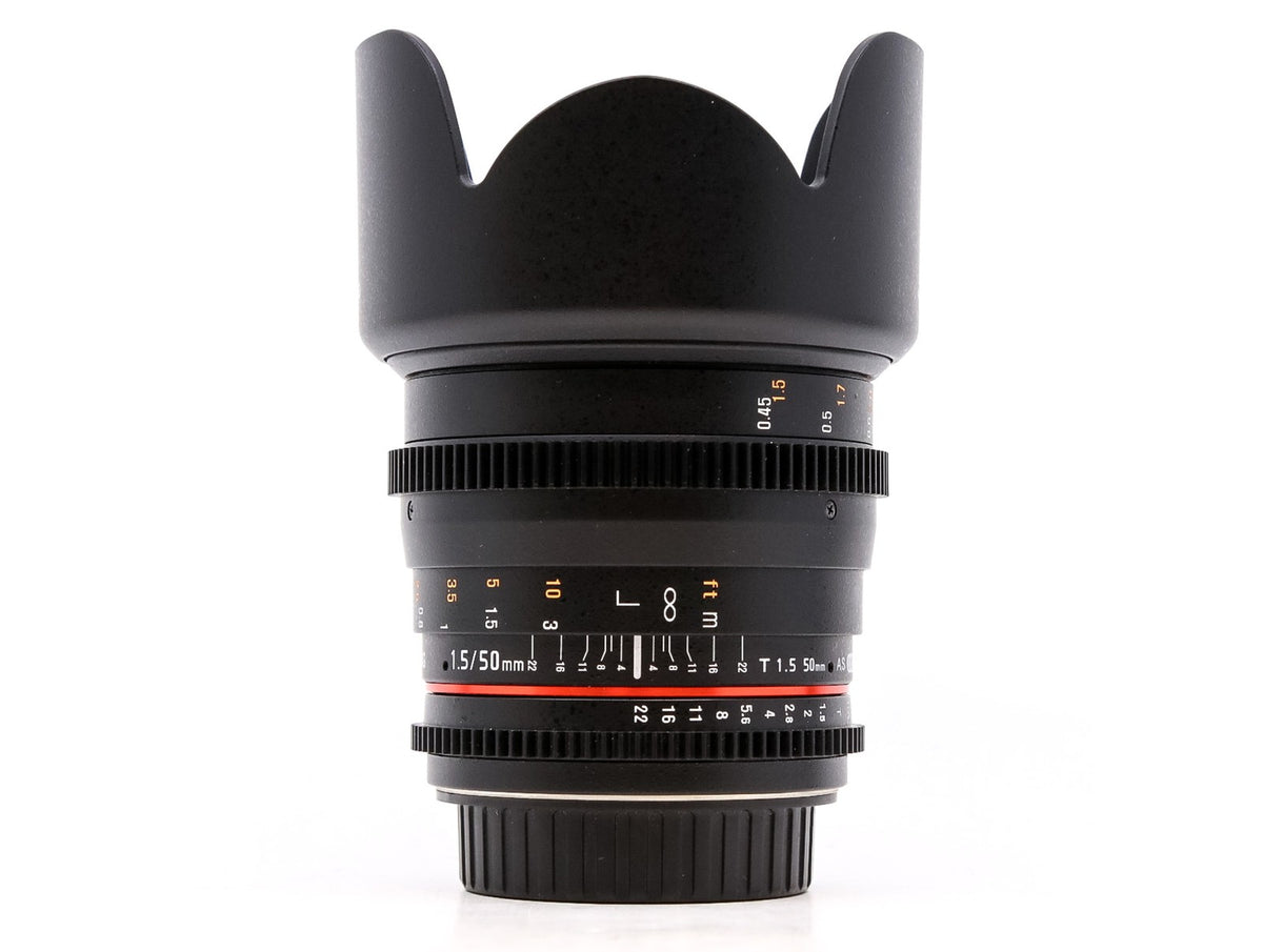 Samyang 50mm T1.5 VDSLR AS UMC - Canon EF Fit · Hauptbild
