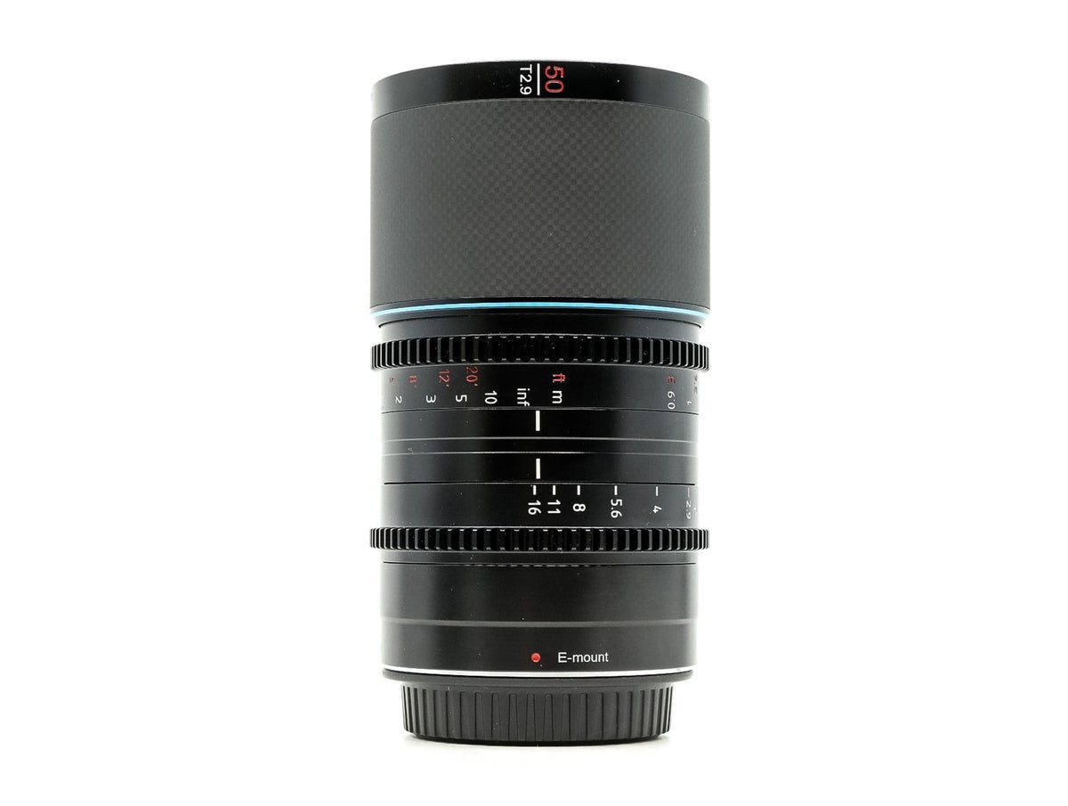 Sirui Saturn 50mm T2.9 1.6x Anamorphic [Neutral Flare] - Sony FE Fit · Hauptbild