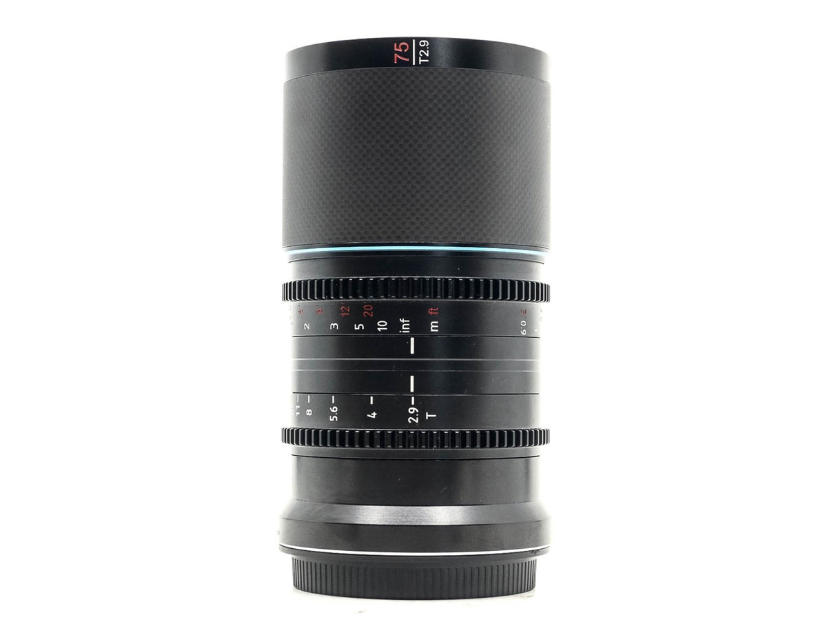 Sirui Saturn 75mm T2.9 1.6x Anamorphic [Neutral Flare] - Nikon Z Fit · Hauptbild