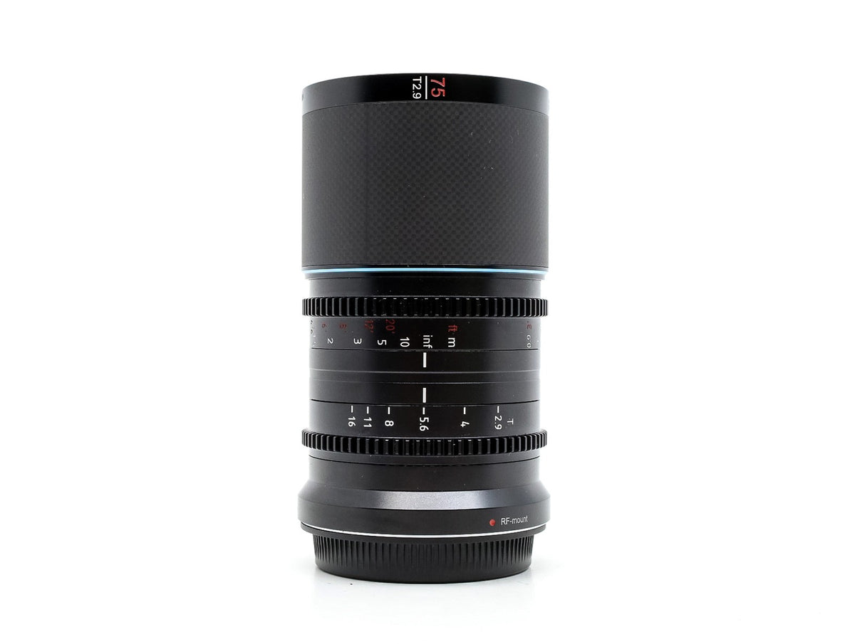 Sirui Saturn 75mm T2.9 1.6x Anamorphic [Neutral Flare] - Canon RF Fit · Hauptbild