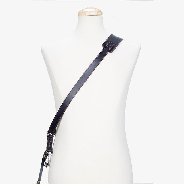 Tokyo #601 - Black & Red sling leather camera strap de segunda mano en Camera Market