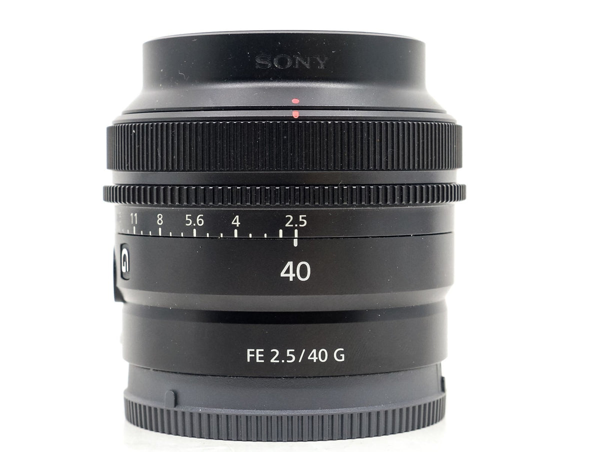 Sony FE 40mm f/2.5 G · Hauptbild