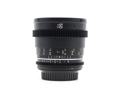 Samyang 50mm T1.5 Cine VDSLR MK2 – Canon EF Anschluss
