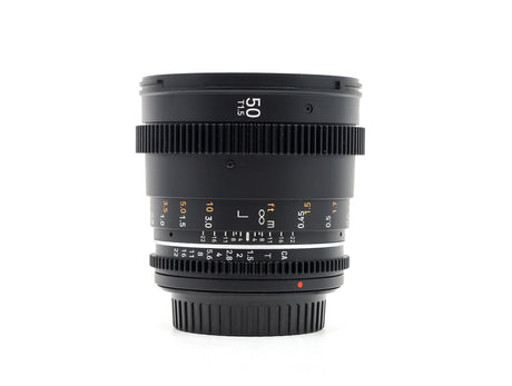 Samyang 50mm T1.5 Cine VDSLR MK2 – Canon EF Anschluss