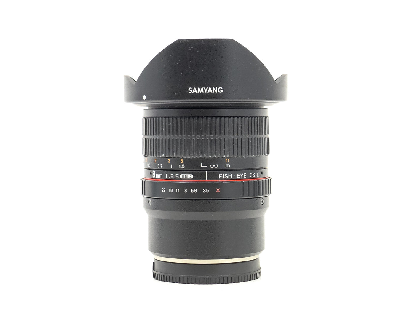 Samyang 8mm f/3.5 UMC CS II – Fujifilm X Anschluss · Hauptbild