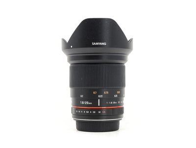 Samyang 20mm f/1.8 ED AS IF UMC - Canon EF Anschluss