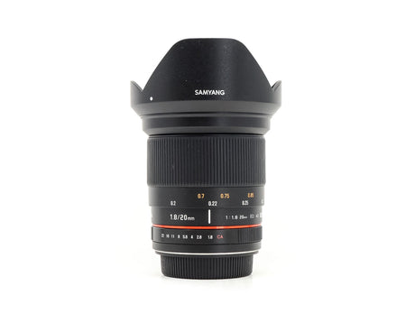 Samyang 20mm f/1.8 ED AS IF UMC - Canon EF Anschluss