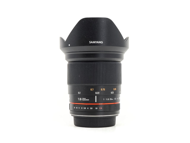 Samyang 20mm f/1.8 ED AS IF UMC - Canon EF Fit de segunda mano en Camera Market