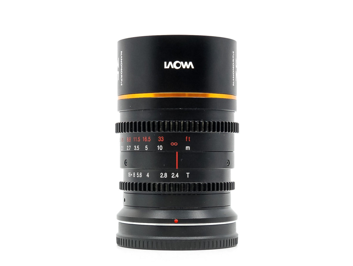 Venus Laowa 35mm T2.4 Nanomorph [Amber Flare] - Sony E Fit · Hauptbild