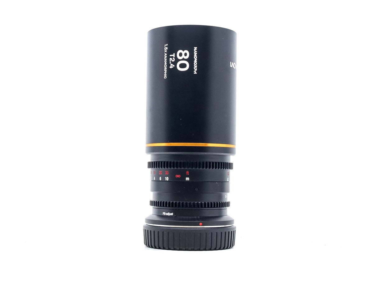 Venus Laowa 80mm T2.4 Nanomorph [Amber Flare] - Canon RF Fit · Hauptbild