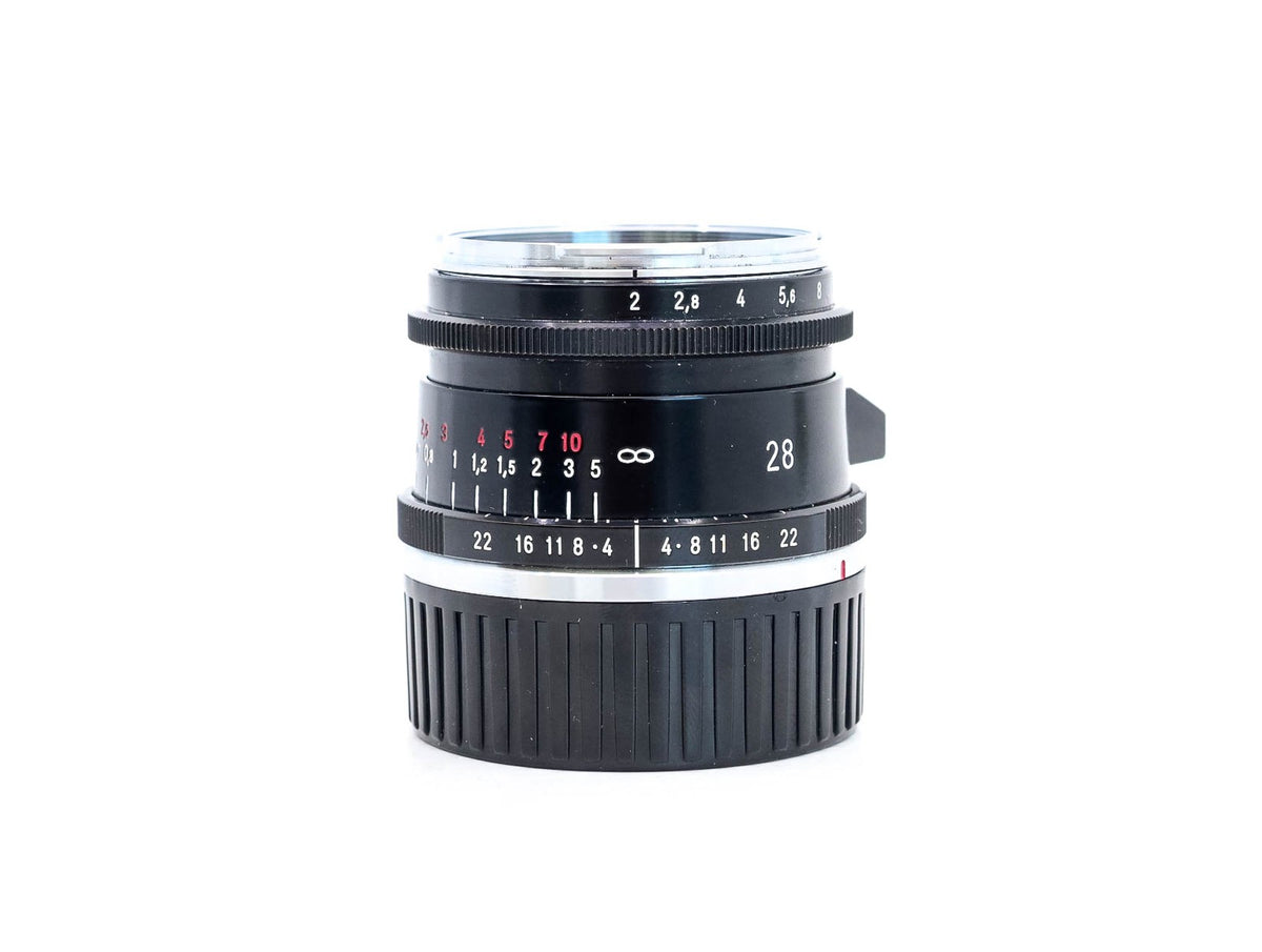 Voigtlander Ultron 28mm f/2 Aspherical VM Type II - Leica M Fit · Hauptbild